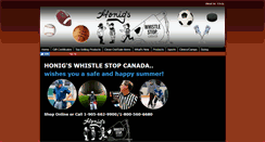 Desktop Screenshot of honigs-canada.com