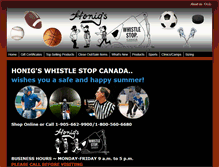 Tablet Screenshot of honigs-canada.com